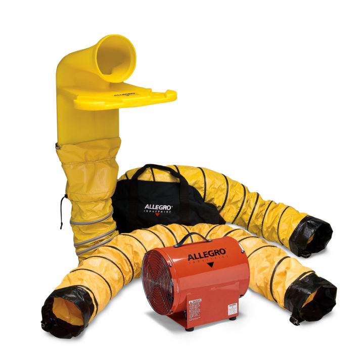 Ventilador industrial 12 "sistemas axial de CA estándar MVP