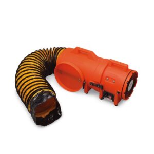 Ventilador con manga 8 "Axial AC plástico del ventilador W