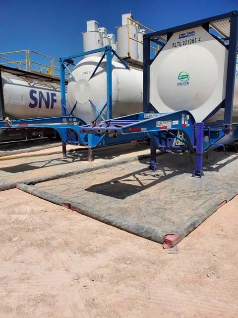 Carpetas antiderrames - equipos estacionarios