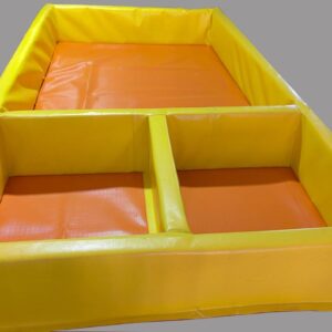 Piscina de descontaminación para operaciones HAZMAT
