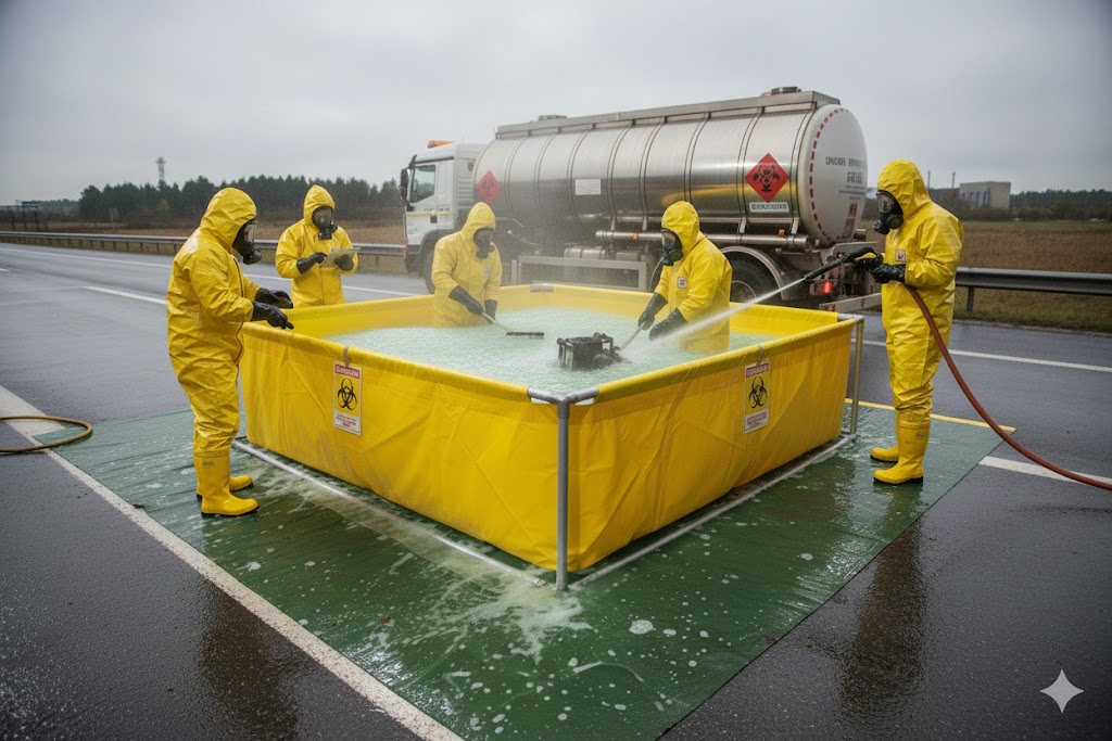 Piscina de descontaminacion Haz-Mat - Imagen 3