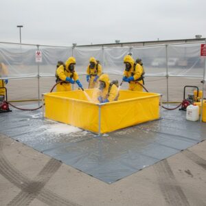 Piscina de descontaminacion Haz-Mat